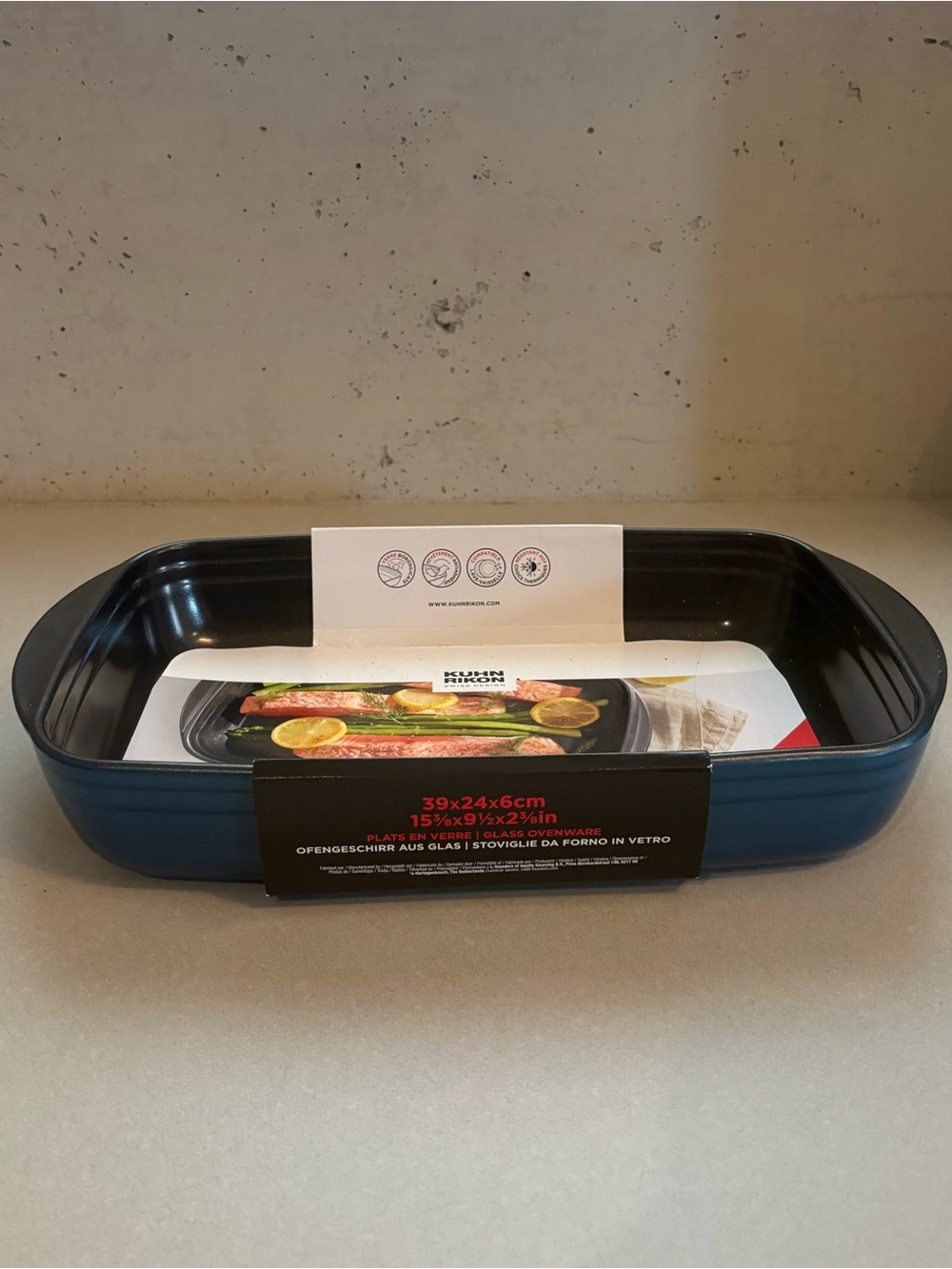 Kuhn Rikon Blue Nesting Bakeware Set - Picture 3 of 7